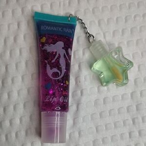 Romantic Rain Lip Oil with Star Keychain